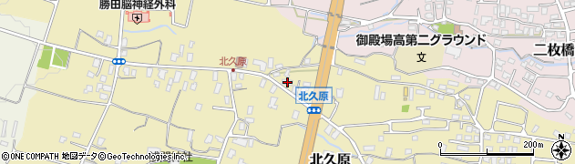 静岡県御殿場市北久原104周辺の地図