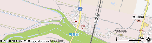 滋賀県高島市鴨2767周辺の地図