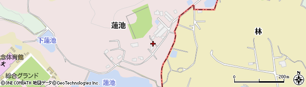 愛知県犬山市蓮池61周辺の地図