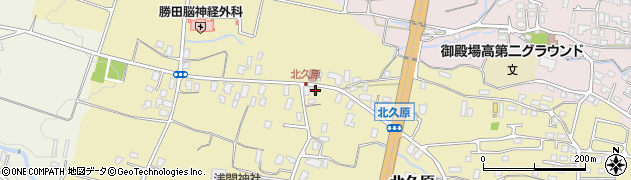静岡県御殿場市北久原257周辺の地図
