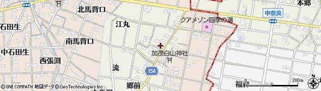 愛知県一宮市千秋町加茂（郷）周辺の地図