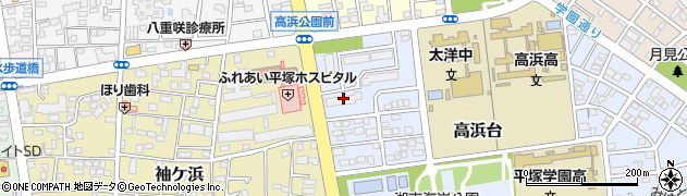 湘南高浜台ハイツ５号棟周辺の地図