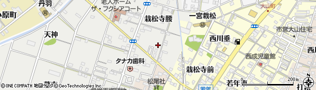 愛知県一宮市丹羽栽松寺腰891周辺の地図