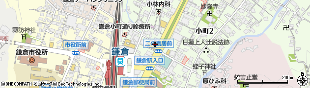 鎌倉ラポールリラックス館周辺の地図