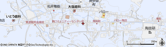 陶コミュニティセンター周辺の地図