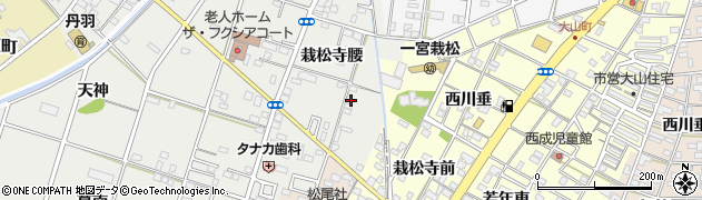 愛知県一宮市丹羽栽松寺腰911周辺の地図