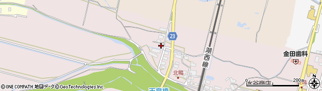 滋賀県高島市鴨2744周辺の地図
