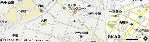 愛知県一宮市丹羽六反畑846周辺の地図