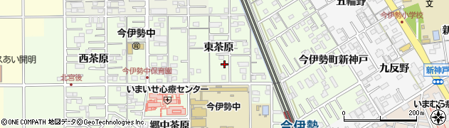 愛知県一宮市今伊勢町宮後東茶原39周辺の地図