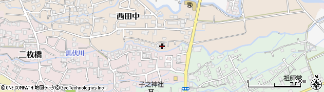 静岡県御殿場市西田中434-20周辺の地図