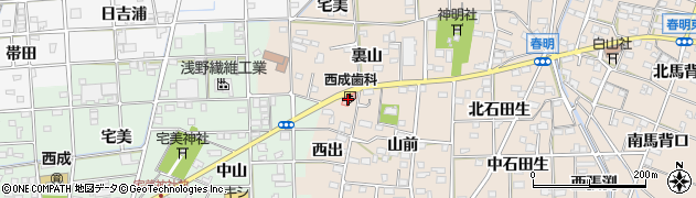愛知県一宮市春明西出31周辺の地図
