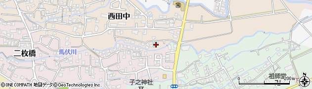 静岡県御殿場市西田中434周辺の地図