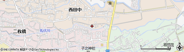 静岡県御殿場市西田中434-22周辺の地図
