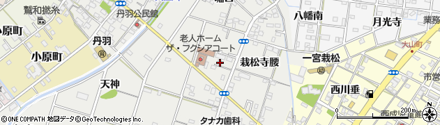 愛知県一宮市丹羽六反畑868周辺の地図