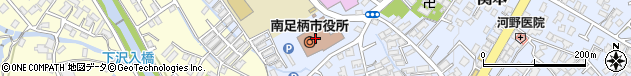 神奈川県南足柄市周辺の地図