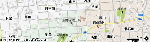 タッグジャパン一宮周辺の地図