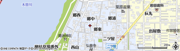 愛知県一宮市小信中島郷中66周辺の地図