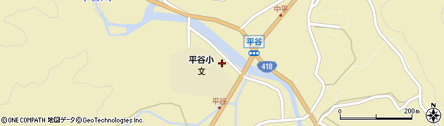 平谷村国民健康保険直営診療所周辺の地図