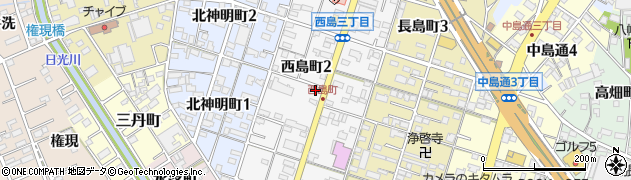 道とん堀一宮店周辺の地図