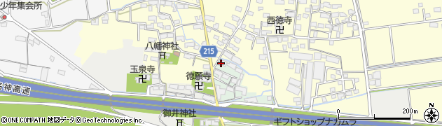 岐阜県養老町（養老郡）安久周辺の地図