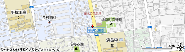 シャディサラダ館　平塚海岸店周辺の地図