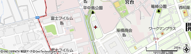 神奈川県開成町（足柄上郡）みなみ周辺の地図