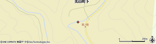 京都府南丹市美山町下宮代21周辺の地図