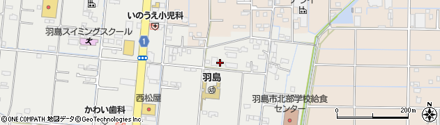 岐阜県羽島市竹鼻町飯柄1059周辺の地図