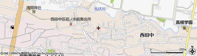 静岡県御殿場市西田中504周辺の地図