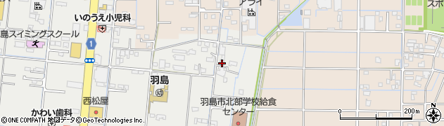 岐阜県羽島市竹鼻町飯柄1043周辺の地図