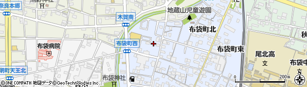 愛知県江南市布袋町西51周辺の地図