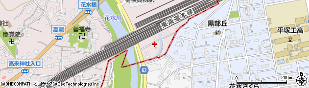 小桜川周辺の地図