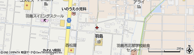 岐阜県羽島市竹鼻町飯柄1062周辺の地図