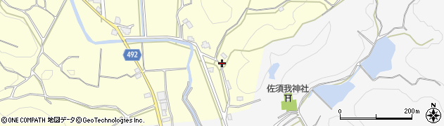 京都府福知山市報恩寺（新坊）周辺の地図
