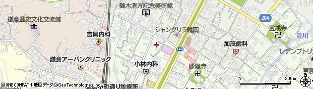 レグリーズ鎌倉周辺の地図