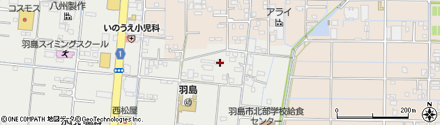 岐阜県羽島市竹鼻町飯柄1055周辺の地図