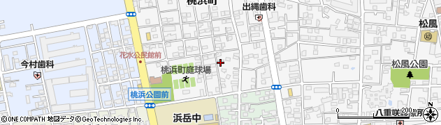 神奈川県平塚市桃浜町周辺の地図