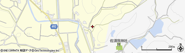 京都府福知山市報恩寺向甲田周辺の地図