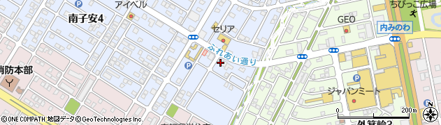 京葉銀行君津東支店 ＡＴＭ周辺の地図