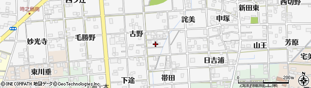愛知県一宮市時之島古野89周辺の地図