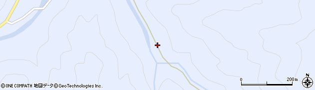 兵庫県養父市大屋町筏1265周辺の地図