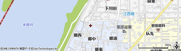 愛知県一宮市小信中島郷中23周辺の地図