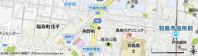 明光義塾羽島教室周辺の地図
