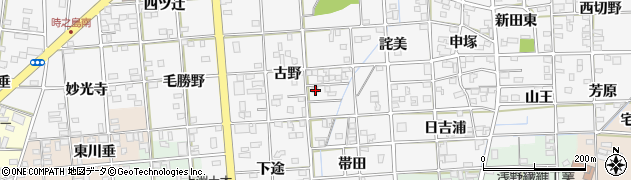 愛知県一宮市時之島古野83周辺の地図