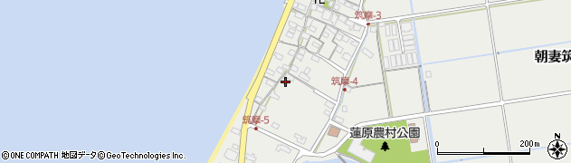 滋賀県米原市朝妻筑摩1668周辺の地図