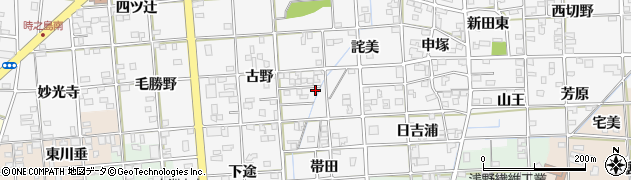 愛知県一宮市時之島古野78周辺の地図