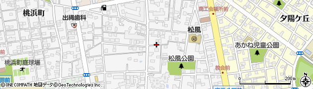 神奈川県平塚市松風町周辺の地図