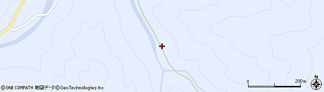 兵庫県養父市大屋町筏1260周辺の地図