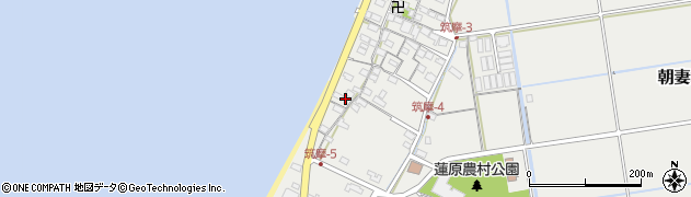 滋賀県米原市朝妻筑摩1663周辺の地図