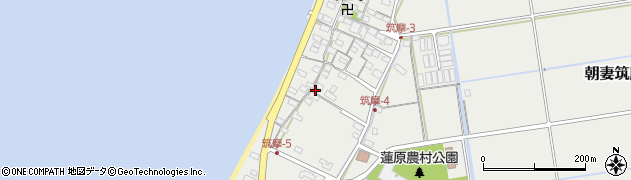 滋賀県米原市朝妻筑摩1670周辺の地図